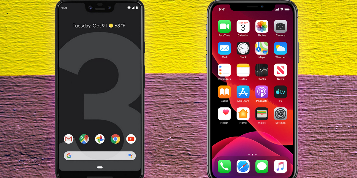 Android 10 vs iOS 13