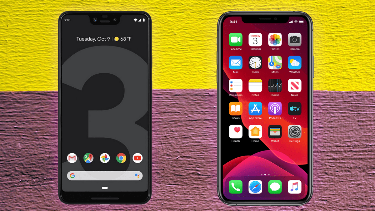 Android 10 vs iOS 13