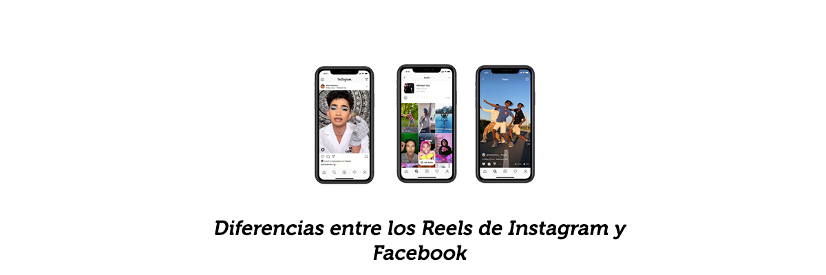 Blog explicando las Diferencias entre los Reels de Instagram y Facebook
