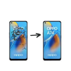 Cambiar pantalla Oppo A74 4G Compatible