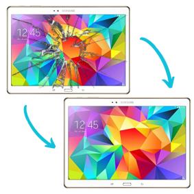 Cambiar pantalla Tactil Tablet Samsung Tab S 10.5